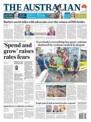 Prima Pagina "The Australian"