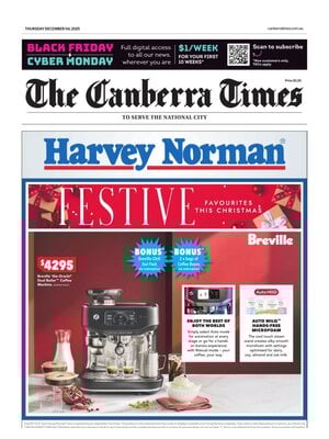 Prima Pagina "The Canberra Times"