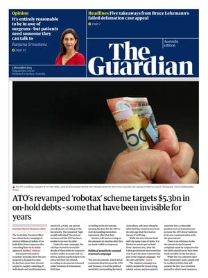 Prima Pagina "The Guardian Australia"