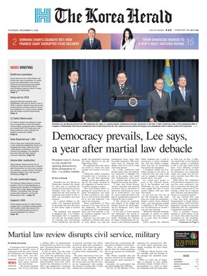 Prima Pagina "The Korea Herald"