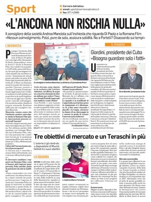 Corriere Adriatico SPORT