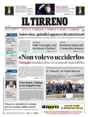 Il Tirreno (Lucca, Viareggio, Versilia, Massa, Carrara)