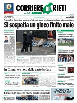 Corriere di Rieti e della Sabina