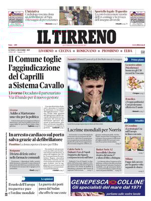 Il Tirreno (Livorno, Cecina, Rosignano, Piombino, Elba)