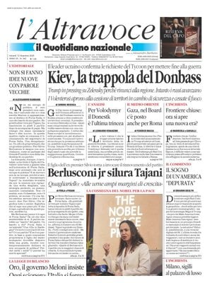 Il Quotidiano del Sud L'Altravoce