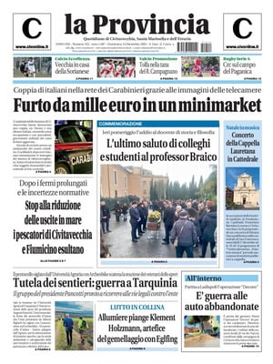 La Provincia di Civitavecchia