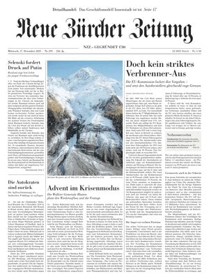 NZZ (Neue Zürcher Zeitung)