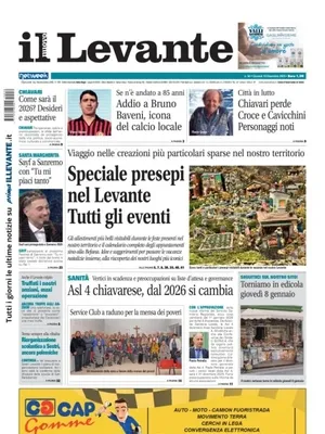 Prima Pagina "Il Levante"