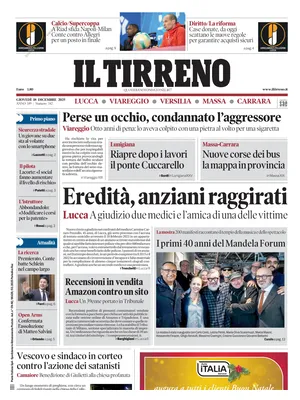 Il Tirreno (Lucca, Viareggio, Versilia, Massa, Carrara)