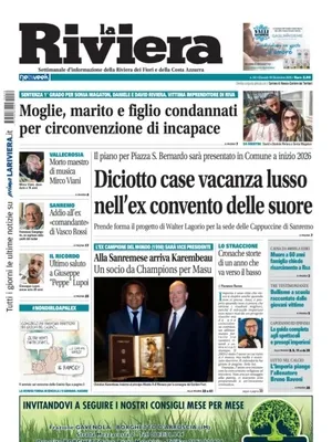 Prima Pagina "La Riviera"