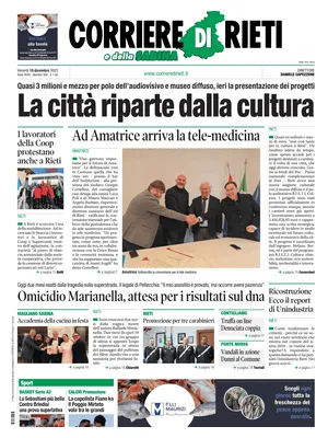 Corriere di Rieti e della Sabina