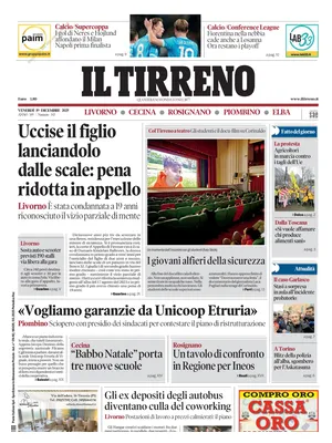 Il Tirreno (Livorno, Cecina, Rosignano, Piombino, Elba)