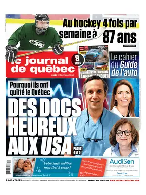Prima Pagina "Le Journal de Québec"