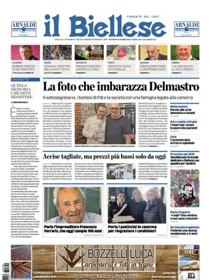 Prima Pagina "Il Biellese"