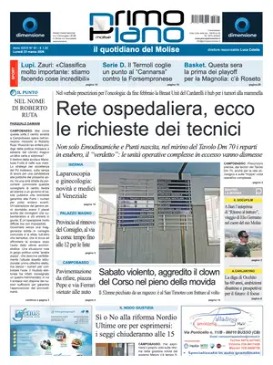 Prima Pagina "Primo Piano Molise"