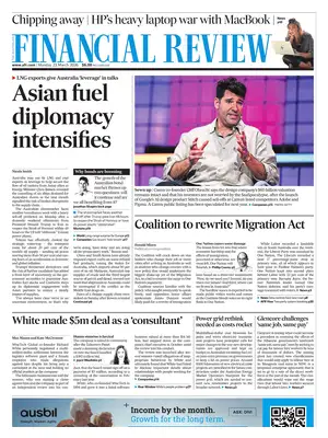 Prima Pagina "The Australian Financial Review | AFR"