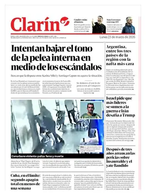 Prima Pagina "Clarín"