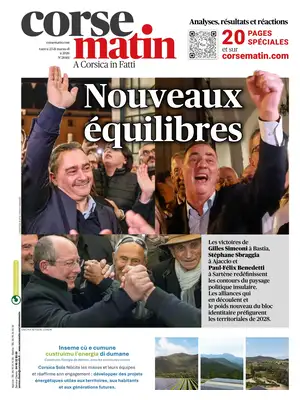 Prima Pagina "Corse-Matin"