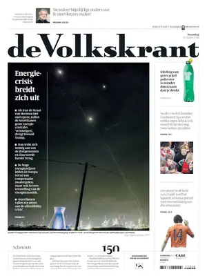 Prima Pagina "de Volkskrant"