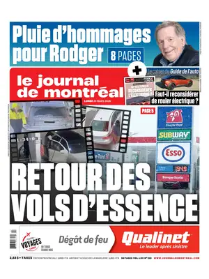 Prima Pagina "Le Journal de Montréal"