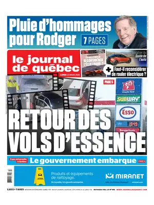 Prima Pagina "Le Journal de Québec"