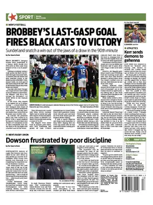 Prima Pagina "Morning Star Sport"