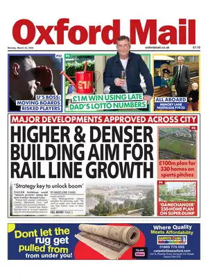 Prima Pagina "Oxford Mail"