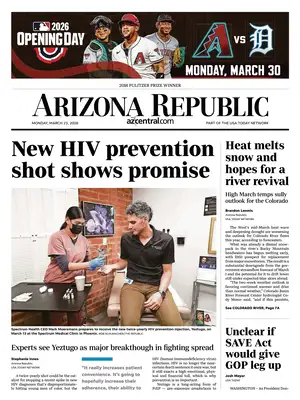 Prima Pagina "The Arizona Republic"