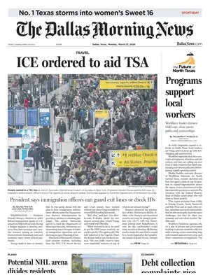 Prima Pagina "The Dallas Morning News"