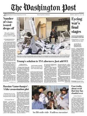 Prima Pagina "The Washington Post"