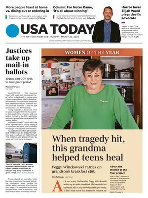 Prima Pagina "USA Today"