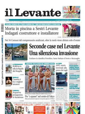 Prima Pagina "Il Levante"