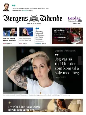 Prima Pagina "Bergens Tidende"