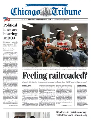 Prima Pagina "Chicago Tribune"