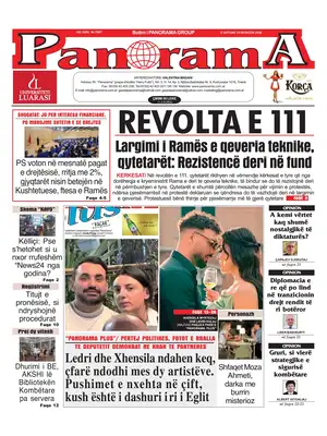 Prima Pagina "Gazeta Panorama"