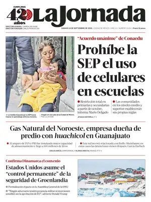 Prima Pagina "La Jornada"