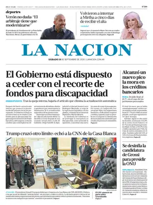 Prima Pagina "La Nación"