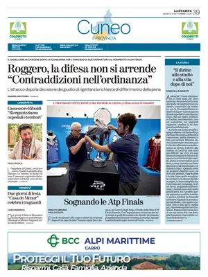 Prima Pagina "La Stampa | Cuneo"