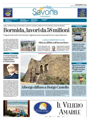 Prima Pagina "La Stampa | Savona"