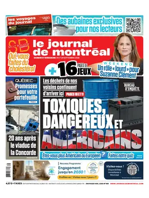 Prima Pagina "Le Journal de Montréal"