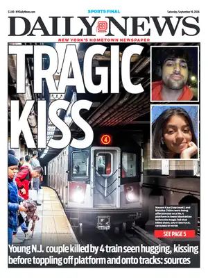 Prima Pagina "NY Daily News"