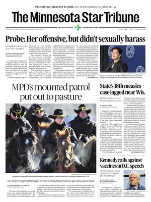 Prima Pagina "The Minnesota Star Tribune"
