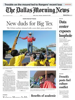 Prima Pagina "The Dallas Morning News"