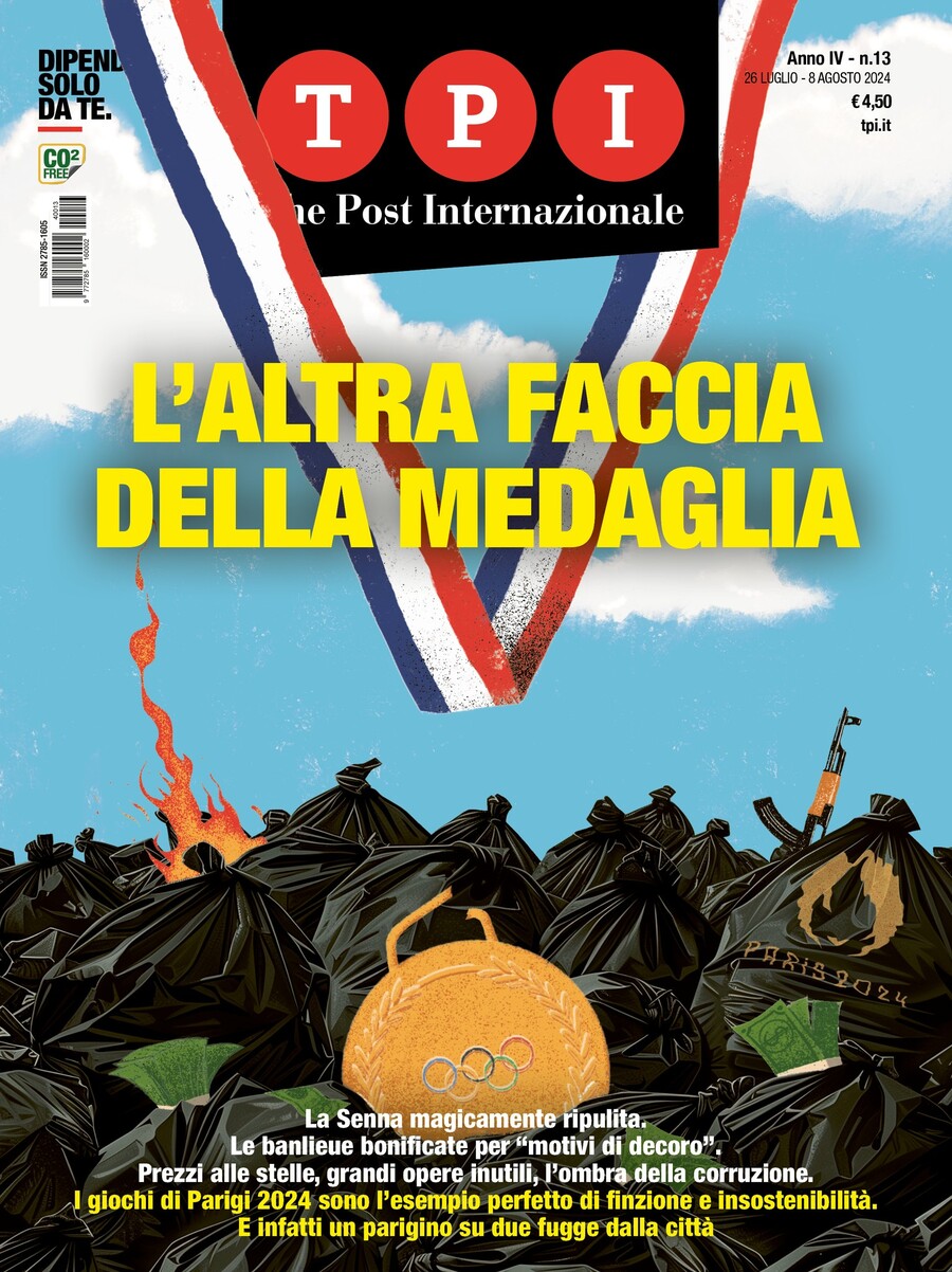 Copertina TPI (The Post Internazionale) 26/07/2024