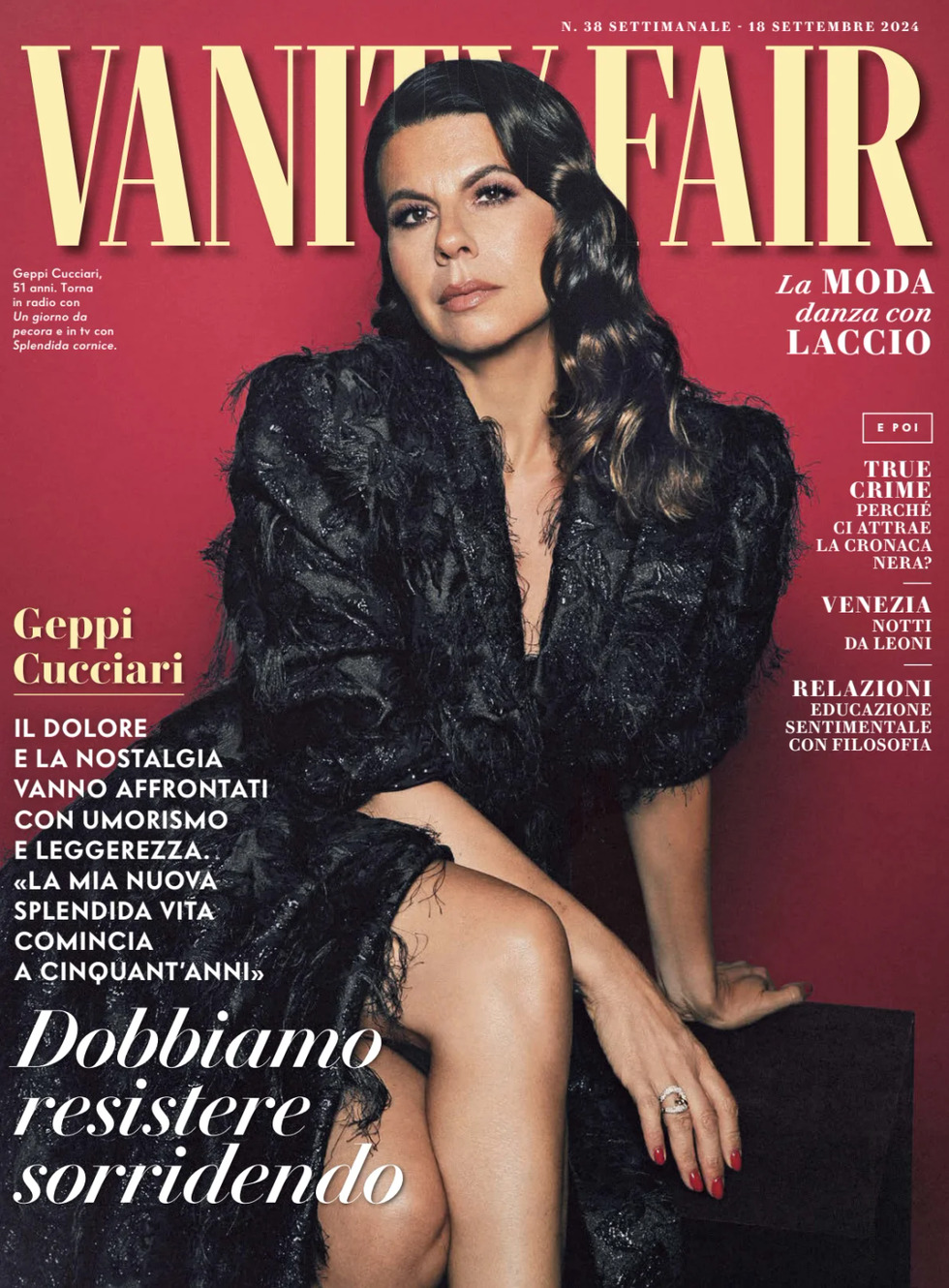 Copertina Vanity Fair (Italia) 11/09/2024