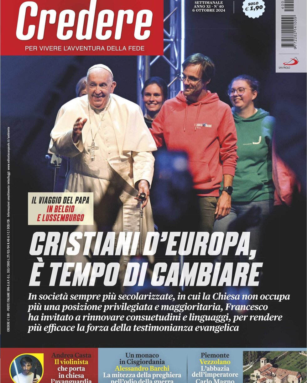 Copertina Credere 04/10/2024