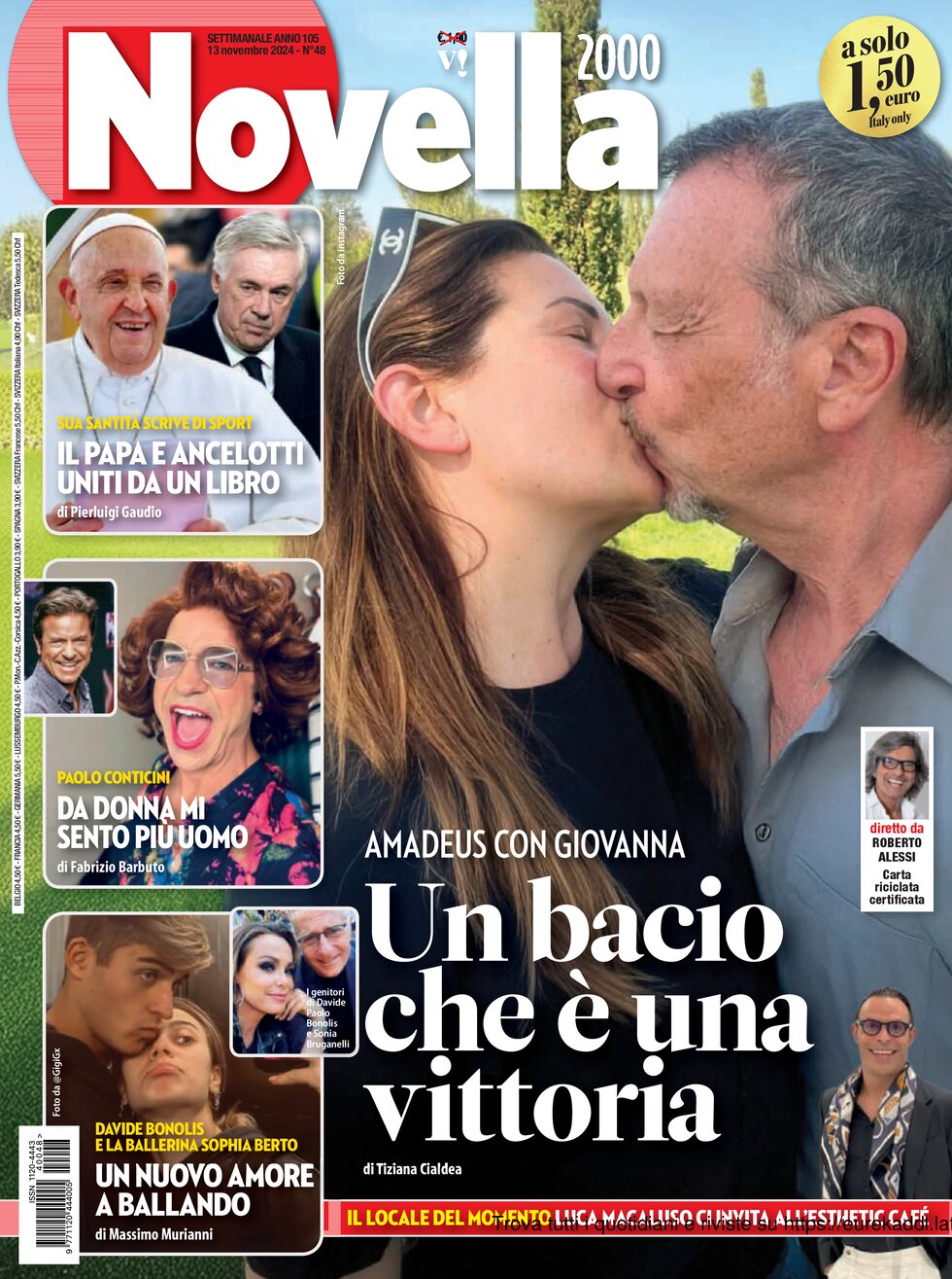 Copertina Novella 2000 13/11/2024