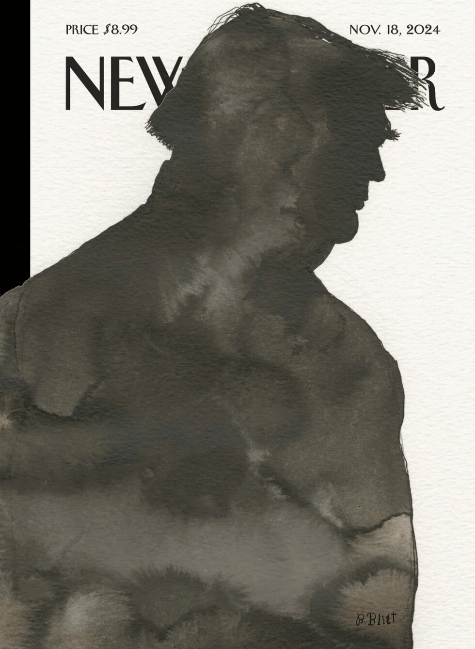 Copertina The New Yorker 18/11/2024