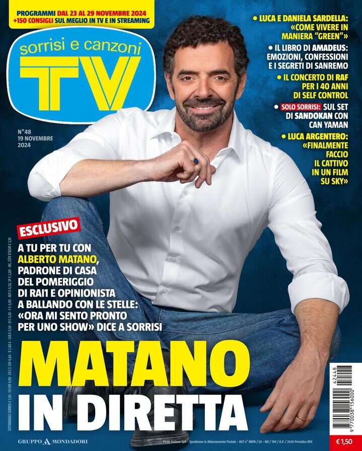 Copertina TV Sorrisi e Canzoni 19/11/2024