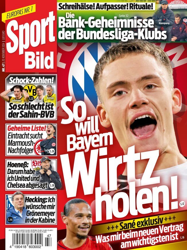 Copertina Sport Bild 20/11/2024